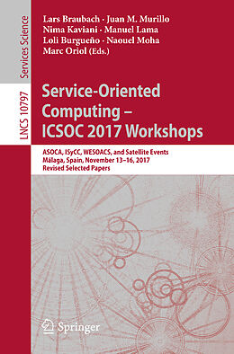 Kartonierter Einband Service-Oriented Computing   ICSOC 2017 Workshops von 