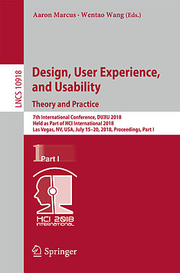 Kartonierter Einband Design, User Experience, and Usability: Theory and Practice von 