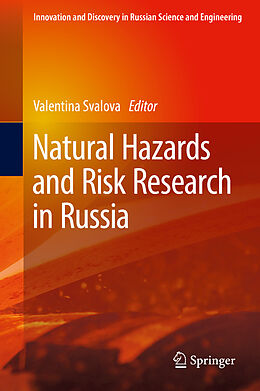 Livre Relié Natural Hazards and Risk Research in Russia de 