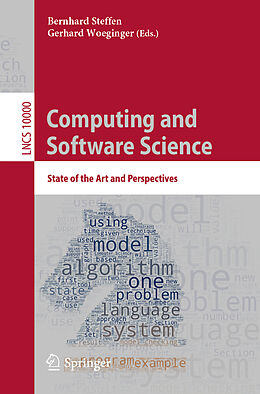 Kartonierter Einband Computing and Software Science von 
