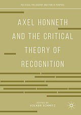 eBook (pdf) Axel Honneth and the Critical Theory of Recognition de 