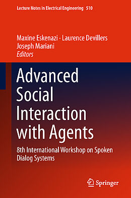 Livre Relié Advanced Social Interaction with Agents de 