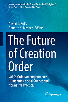 Livre Relié The Future of Creation Order de 