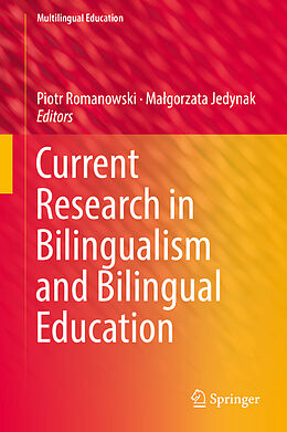 E-Book (pdf) Current Research in Bilingualism and Bilingual Education von 