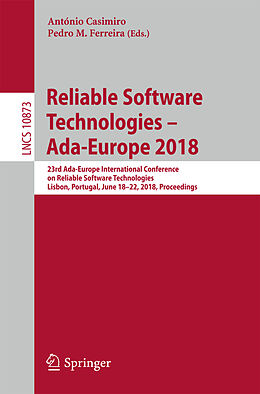 Kartonierter Einband Reliable Software Technologies   Ada-Europe 2018 von 