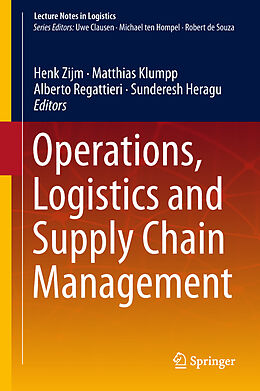 Livre Relié Operations, Logistics and Supply Chain Management de 