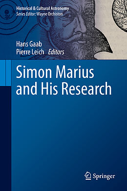 Livre Relié Simon Marius and His Research de 