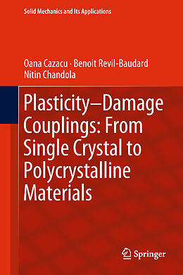 Fester Einband Plasticity-Damage Couplings: From Single Crystal to Polycrystalline Materials von Oana Cazacu, Nitin Chandola, Benoit Revil-Baudard