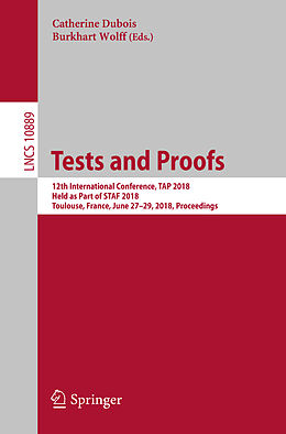 Kartonierter Einband Tests and Proofs von 