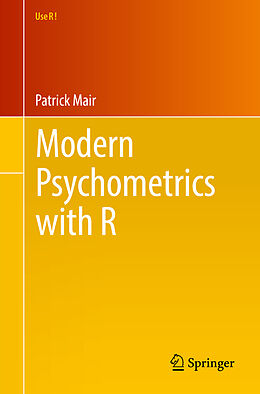 Couverture cartonnée Modern Psychometrics with R de Patrick Mair