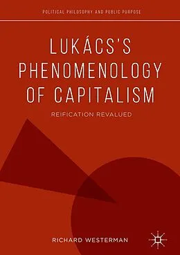E-Book (pdf) Lukács's Phenomenology of Capitalism von Richard Westerman