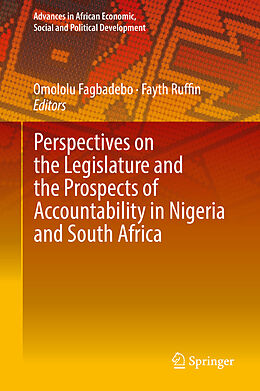 Livre Relié Perspectives on the Legislature and the Prospects of Accountability in Nigeria and South Africa de 