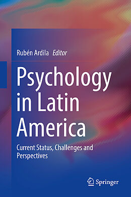 Livre Relié Psychology in Latin America de 