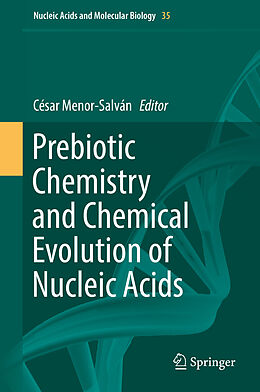 Livre Relié Prebiotic Chemistry and Chemical Evolution of Nucleic Acids de 