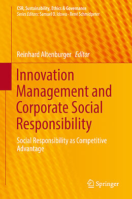 Livre Relié Innovation Management and Corporate Social Responsibility de 
