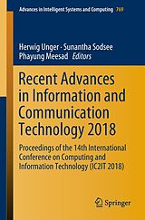 eBook (pdf) Recent Advances in Information and Communication Technology 2018 de 