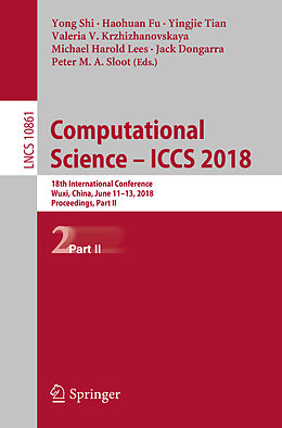 Kartonierter Einband Computational Science - ICCS 2018 von 