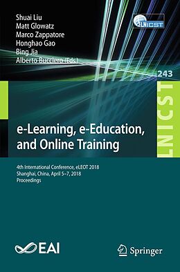 E-Book (pdf) e-Learning, e-Education, and Online Training von 