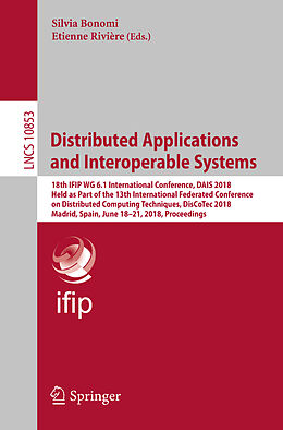 Couverture cartonnée Distributed Applications and Interoperable Systems de 
