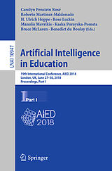 Couverture cartonnée Artificial Intelligence in Education de 