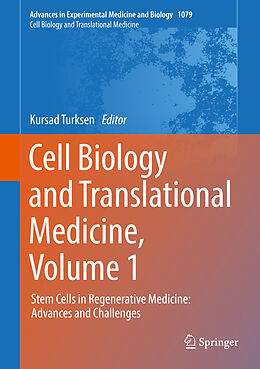 Fester Einband Cell Biology and Translational Medicine, Volume 1 von 