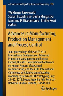 E-Book (pdf) Advances in Manufacturing, Production Management and Process Control von 