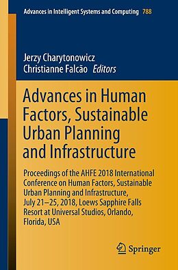 E-Book (pdf) Advances in Human Factors, Sustainable Urban Planning and Infrastructure von 