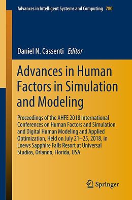 E-Book (pdf) Advances in Human Factors in Simulation and Modeling von 