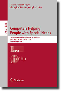 E-Book (pdf) Computers Helping People with Special Needs von 