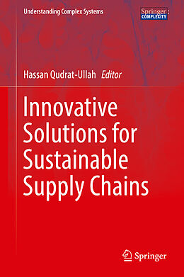 Livre Relié Innovative Solutions for Sustainable Supply Chains de 