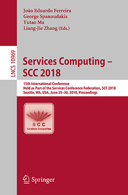 Kartonierter Einband Services Computing   SCC 2018 von 