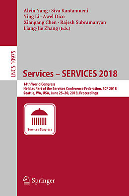 Kartonierter Einband Services   SERVICES 2018 von 
