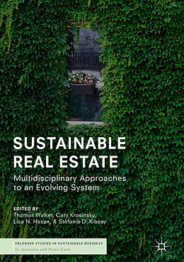 Livre Relié Sustainable Real Estate de 