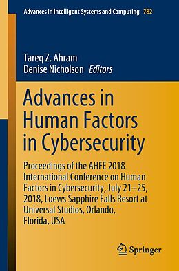 E-Book (pdf) Advances in Human Factors in Cybersecurity von 