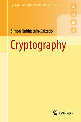 Kartonierter Einband Cryptography von Simon Rubinstein-Salzedo