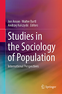 Livre Relié Studies in the Sociology of Population de 