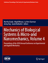 eBook (pdf) Mechanics of Biological Systems & Micro-and Nanomechanics, Volume 4 de 