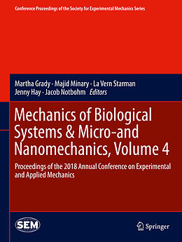 E-Book (pdf) Mechanics of Biological Systems & Micro-and Nanomechanics, Volume 4 von 