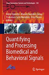 E-Book (pdf) Quantifying and Processing Biomedical and Behavioral Signals von 