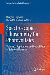 Fester Einband Spectroscopic Ellipsometry for Photovoltaics von 