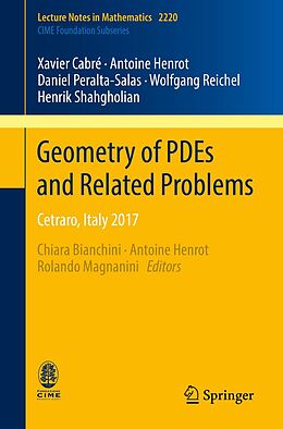 E-Book (pdf) Geometry of PDEs and Related Problems von Xavier Cabré, Antoine Henrot, Daniel Peralta-Salas