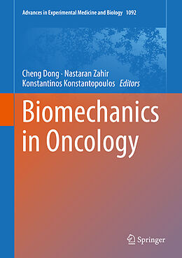 Livre Relié Biomechanics in Oncology de 