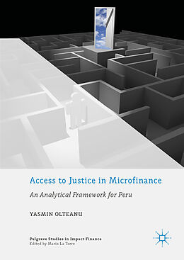 Livre Relié Access to Justice in Microfinance de Yasmin Olteanu