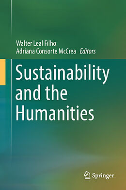 Livre Relié Sustainability and the Humanities de 