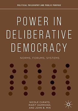 eBook (pdf) Power in Deliberative Democracy de Nicole Curato, Marit Hammond, John B. Min