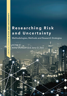 Livre Relié Researching Risk and Uncertainty de 