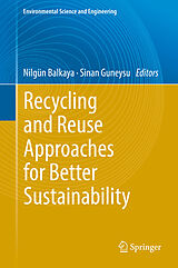 eBook (pdf) Recycling and Reuse Approaches for Better Sustainability de 