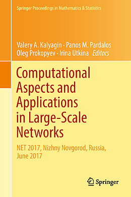 Fester Einband Computational Aspects and Applications in Large-Scale Networks von 