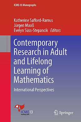 E-Book (pdf) Contemporary Research in Adult and Lifelong Learning of Mathematics von 