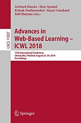 E-Book (pdf) Advances in Web-Based Learning - ICWL 2018 von 